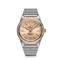 Reloj-señora-breitling-chronomat-36-acero-oro-rojo-diamantes-automatico - Ref U10380591K1U1 Chocron Joyeros 