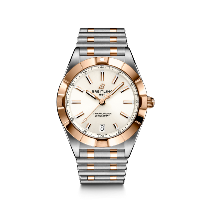 Reloj-señora-breitling-chronomat-32-acero-oro-rojo-cuarzo - Ref U77310101A1U1 Chocron Joyeros