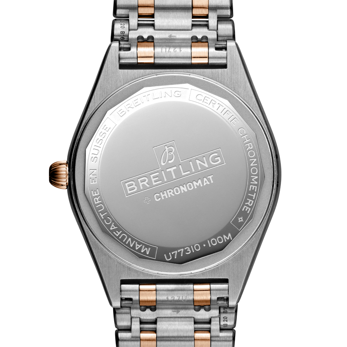 Breitling Chronomat 32 mm Acero y Oro Rojo SuperQuartz™