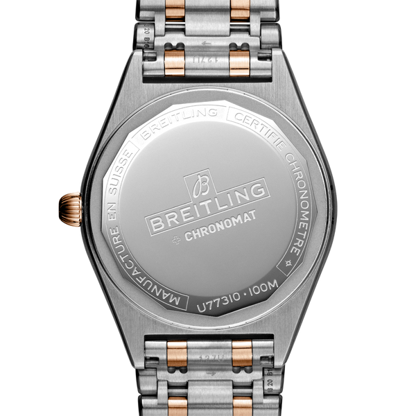 Breitling Chronomat 32 mm Acero y Oro Rojo SuperQuartz™