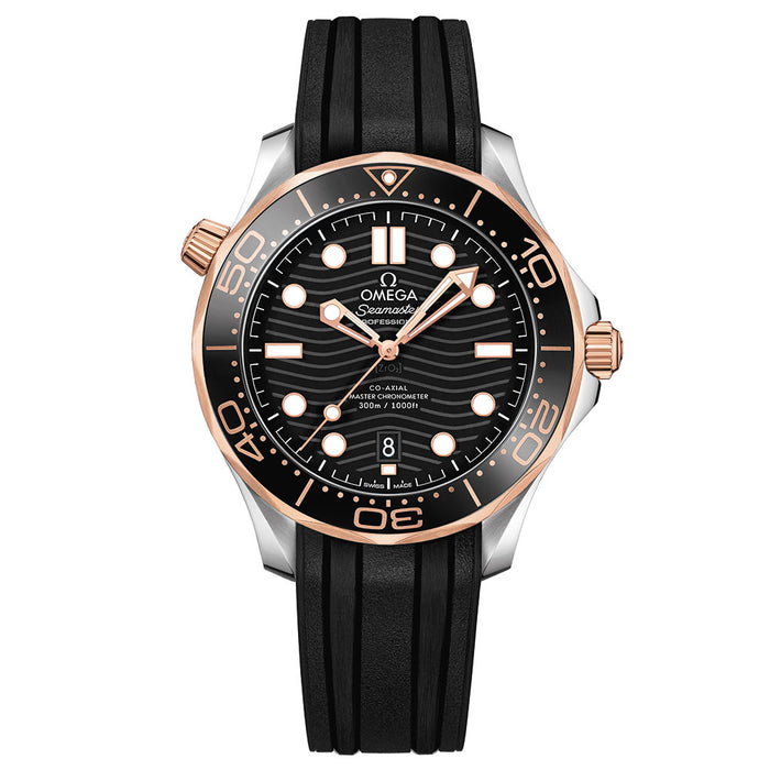 reloj_OMEGA_Seamaster_Diver_300M_esfera_negra_oro_42mm_21022422001002