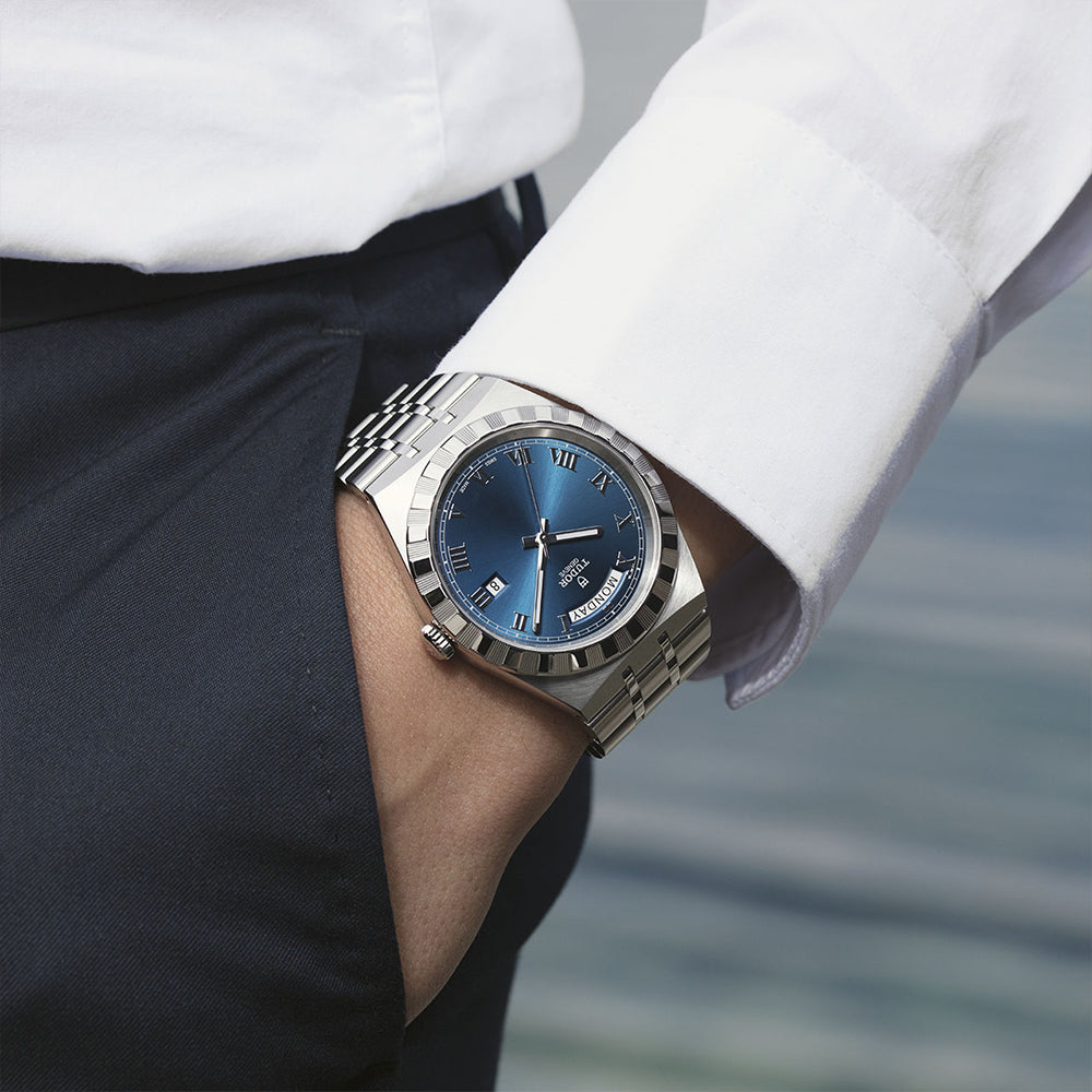 Tudor Royal Day-Date Esfera Azul 41 mm