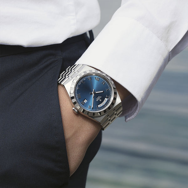 Tudor Royal Day-Date Esfera Azul 41 mm