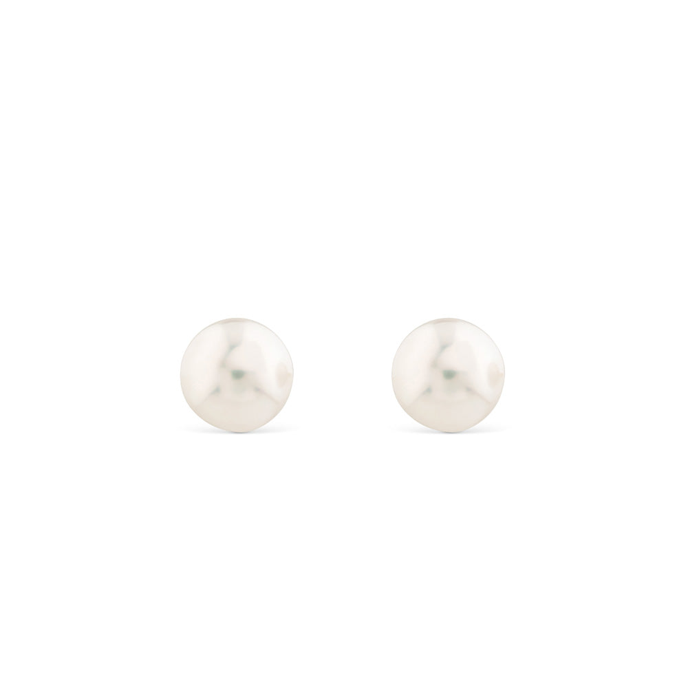Pendientes de perlas australianas en oro rosa (9/10 mm)