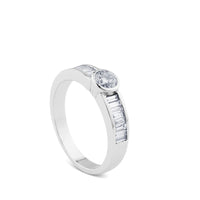 anillo compromiso "Fabiola" oro blanco con baguetes y diamante cetral_J3056SB_Chocrón Joyeros