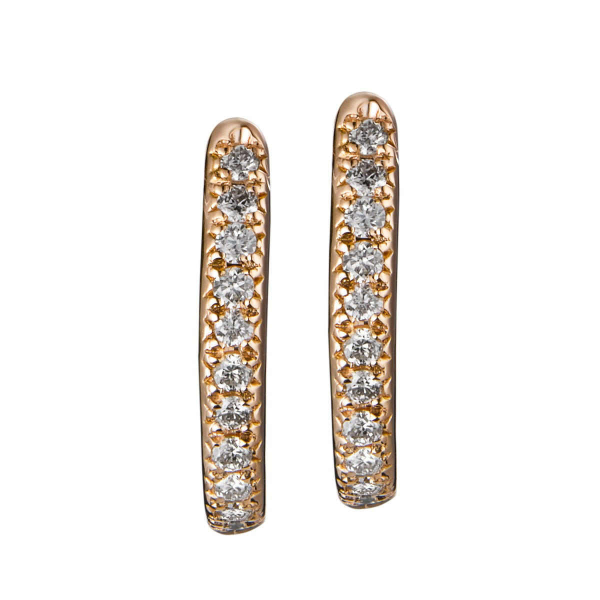 Aros-finos-ovales-oro-rosa-diamantes- Ref J4876PB