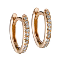 Aros-finos-ovales-oro-rosa-diamantes- Ref J4876PB