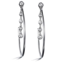 Aros_grandes_shiny_drops_oro_blanco_cadena_diamantes_chaton Ref J5302PB_Chocrón Joyeros