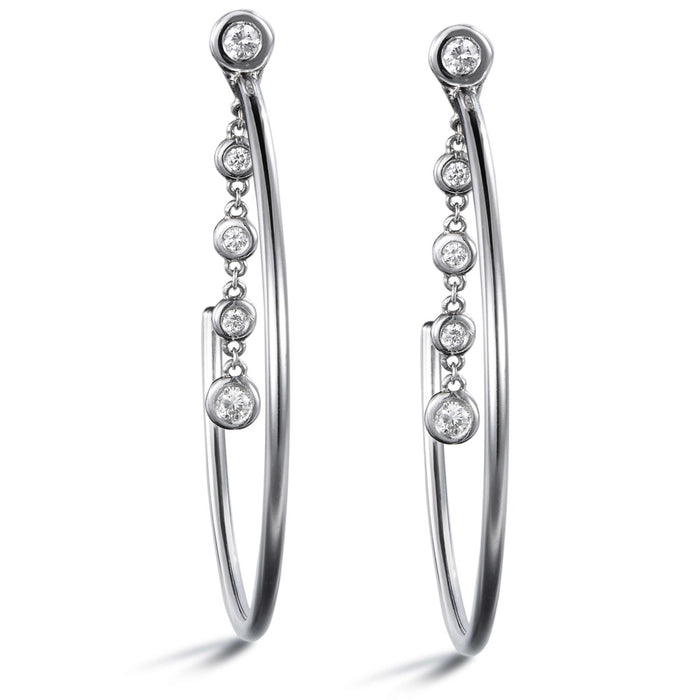 Aros_grandes_shiny_drops_oro_blanco_cadena_diamantes_chaton Ref J5302PB_Chocrón Joyeros