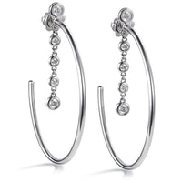 Aros_grandes_shiny_drops_oro_blanco_cadena_diamantes_chaton Ref J5302PB_Chocrón Joyeros