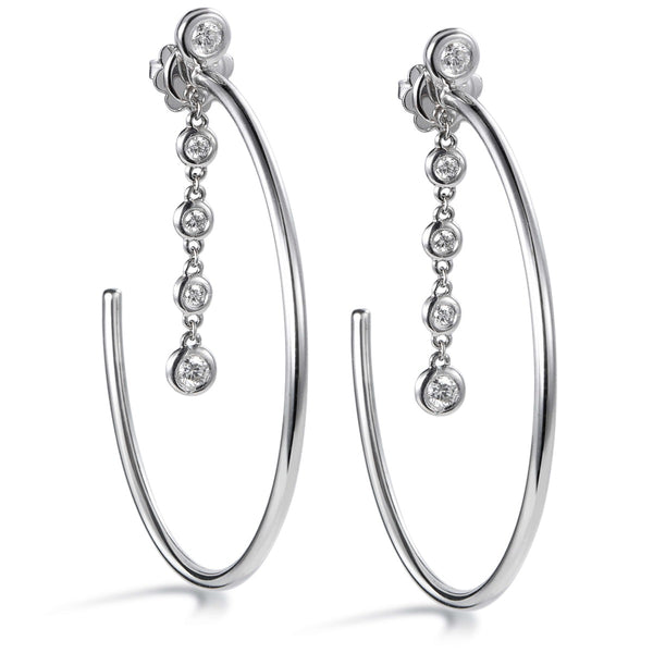Aros_grandes_shiny_drops_oro_blanco_cadena_diamantes_chaton Ref J5302PB_Chocrón Joyeros