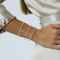 Pulsera-brazalete-oro-blanco-diamantes - ref J5522PLB