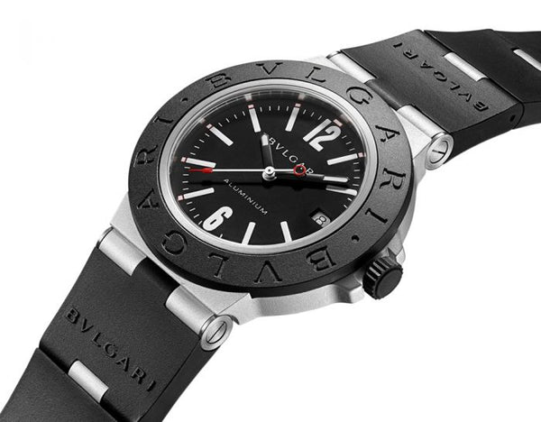 Bulgari Aluminium 40mm Esfera Negra Auto