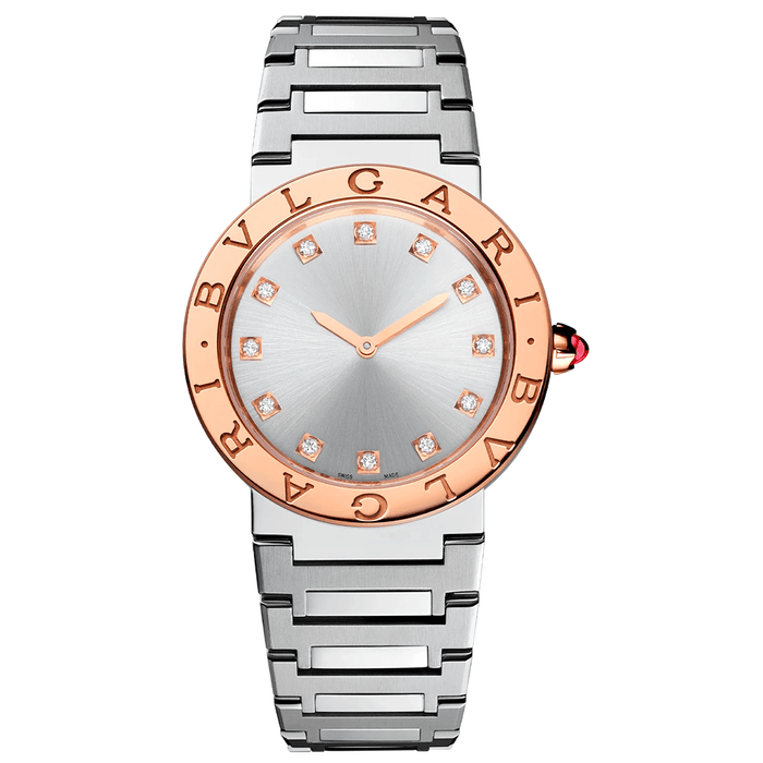 Bulgari Bulgari Lady 33 Esfera Plata y Diamantes_103577_Chocron joyeros