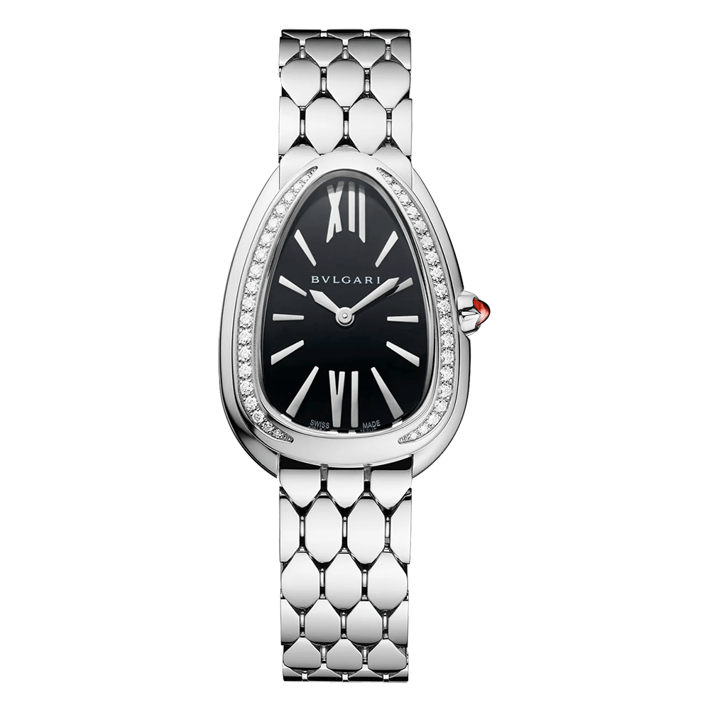 Bulgari Serpenti Seduttori 33 Acero Esfera negra y Diamantes_103449_Chocron joyeros