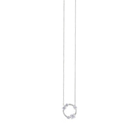Colgante-oro-blanco-circulo-diamantes - Ref J4676CLB