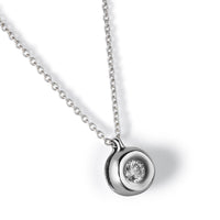 Colgante con diamante en chatón 0.09 quilates