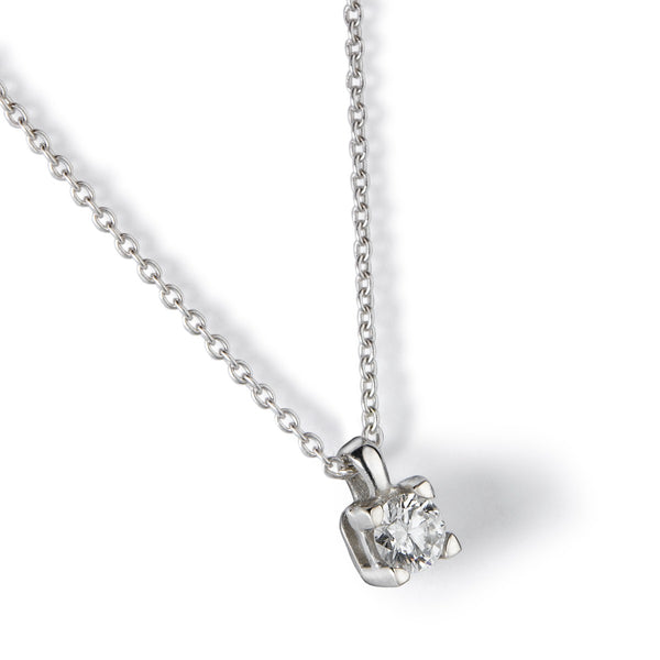 Colgante-oro-blanco-diamante-4-garras - Ref J5112CLB_Chocrón Joyeros