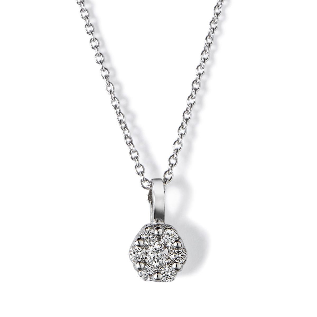 Colgante-oro-blanco-diamantes-engaste-invisible - Ref J5109CLB_Chocrón Joyeros