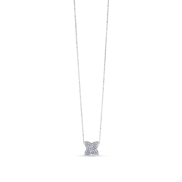 Colgante-oro-blanco-mariposa-diamantes - Ref J4670CLB