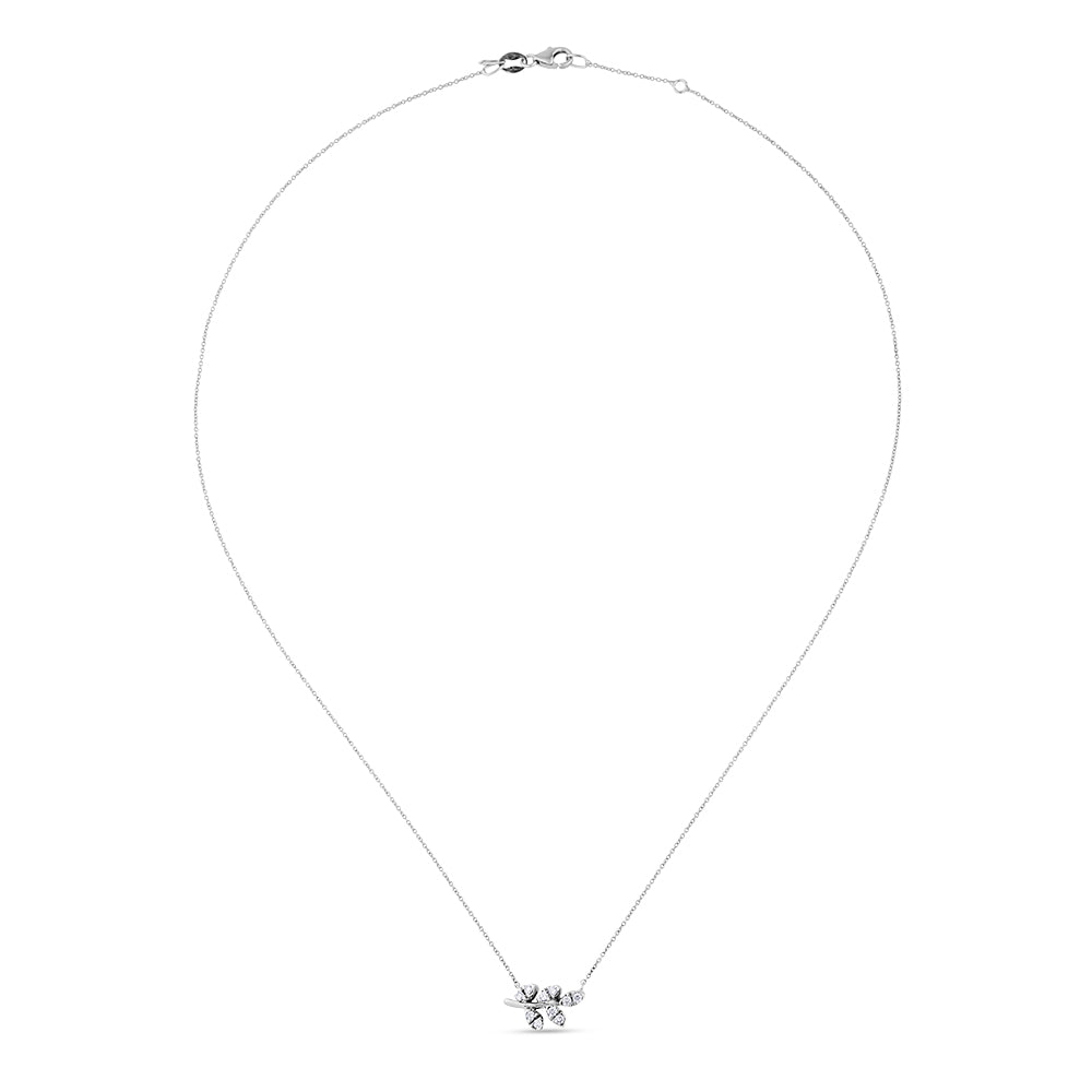 Colgante-oro-blanco-rama-diamantes - Ref J4673CLB