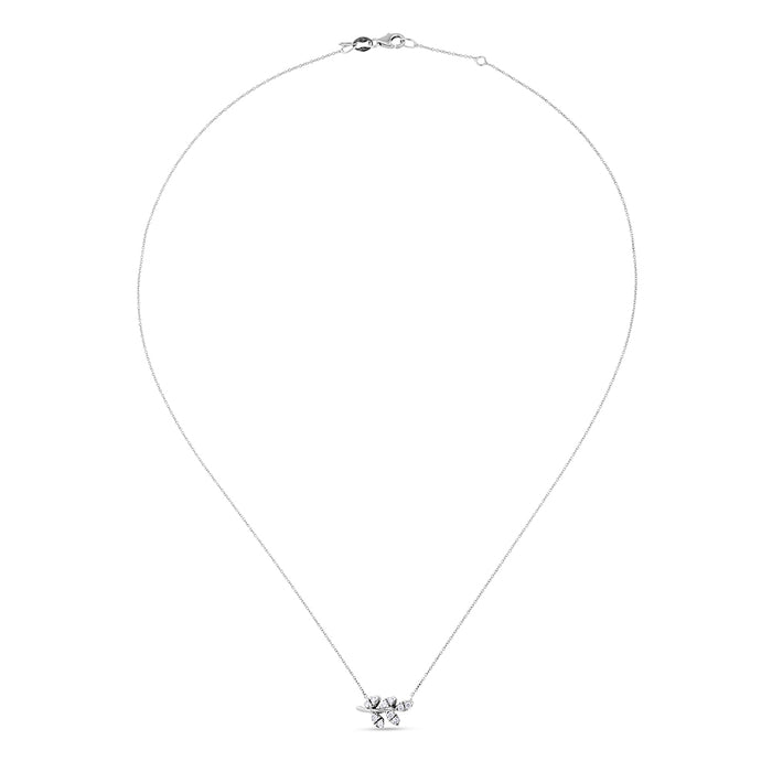 Colgante-oro-blanco-rama-diamantes - Ref J4673CLB