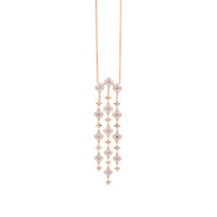 Colgante-oro-rosa-diamantes-hileras - Ref J4605CLB