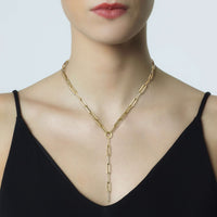 Colgante_link_oro_amarillo_eslabones_diamantes- Ref J5307CB_Chocrón Joyeros