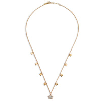 colgante-estrellas-oro-rosa-diamantes - Ref J5190clb Chocrón Joyeros