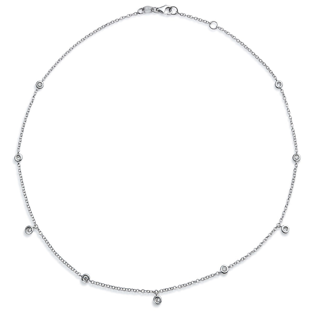 Colgante_shiny_drops_oro_blanco_3_diamantes_colgantes_chaton_ Ref J5122CLB_Chocrón Joyeros