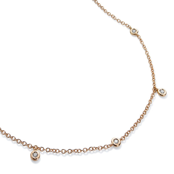 Colgante_shiny_drops_oro_rosa_3_diamantes_colgantes_chaton_ Ref J5123CLB_Chocrón Joyeros