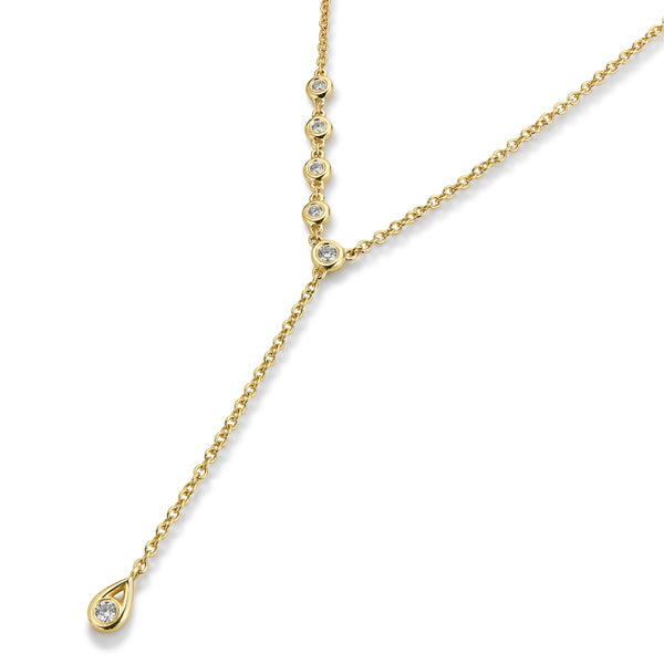 colgante-shiny-drops-oro-amarillo-diamantes-chaton- Ref J5192CLB Chocrón Joyeros