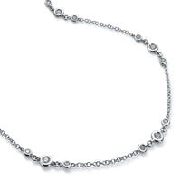 Colgante_shiny_drops_oro_blanco_diamantes_chaton_cadena Ref J5126CLB_Chocrón Joyeros