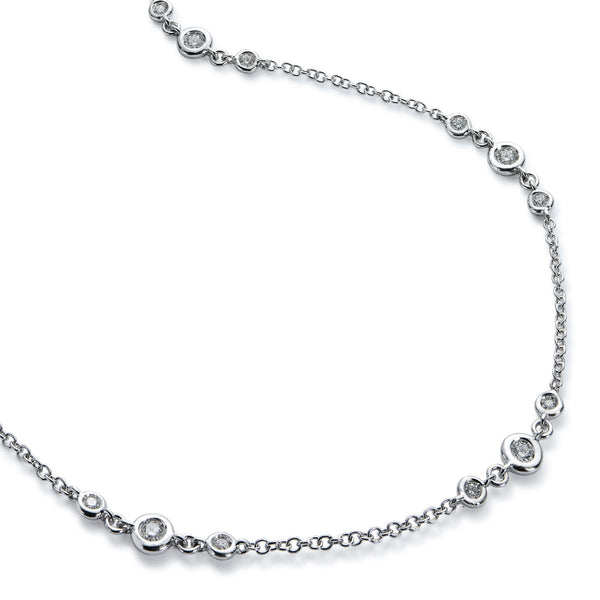 Colgante_shiny_drops_oro_blanco_diamantes_chaton_cadena Ref J5126CLB_Chocrón Joyeros