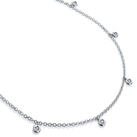 Colgante_shiny_drops_oro_blanco_diamantes_chaton_colgantes_ Ref J5120CLB_Chocrón Joyeros