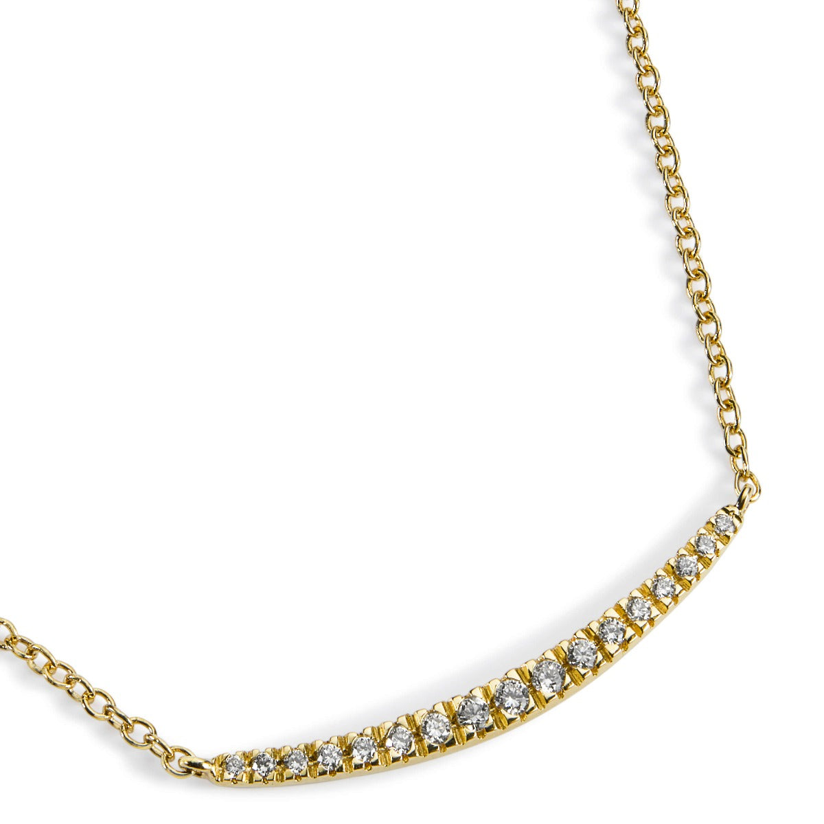 colgante-smile-oro-amarillo-brillantes - Ref j5117clb Chocrón Joyeros