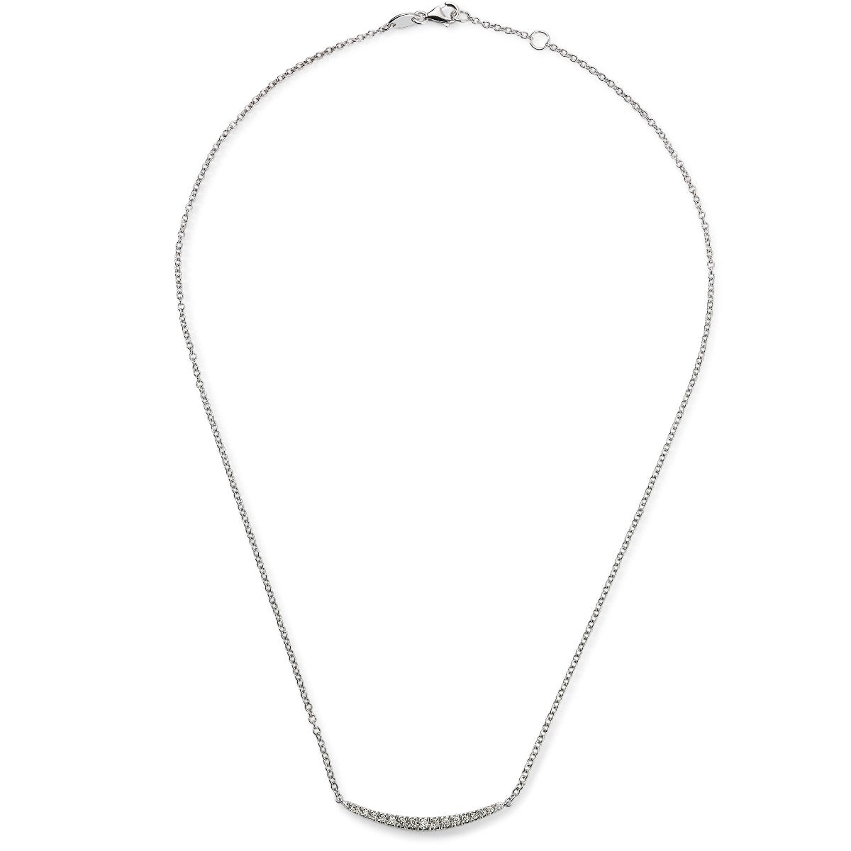 colgante-smile-oro-blanco-brillantes - Ref j5118clb Chocrón Joyeros