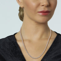 collar_riviere_oro_rosa_diamantes_3_garras - Ref J5624CB_Chocron_Joyeros