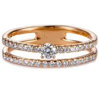 Doble_Media_alianza_oro_rosa_diamantes_ Ref J5338SB_Chocrón Joyeros
