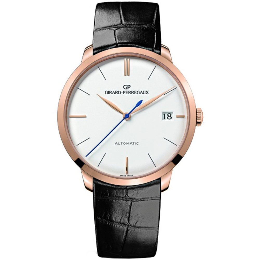 Girard Perregaux hombre 1966 oro rosa- Chocron Joyeros- 49527-52-131-BK6A