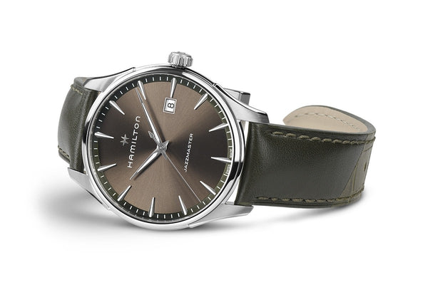 Hamilton Jazzmaster Gent esfera marrón 40mm