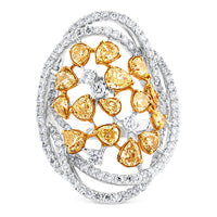 sortija-fantasia-oro-blanco - Ref J2294sb ! Chocron Joyeros