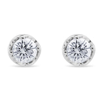 Pendientes-oro-blanco-diamantes- Ref J3447PB