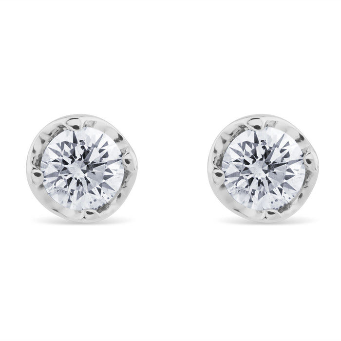 Pendientes-oro-blanco-diamantes- Ref J3447PB