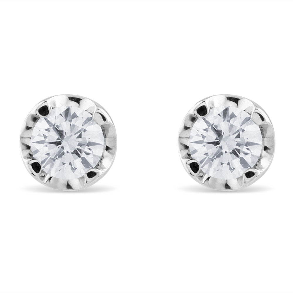 Pendientes-oro-blanco-diamantes- Ref J3452PB