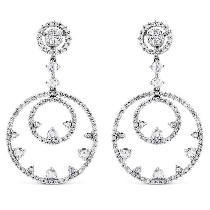 Pendientes-desmontables-oro-blanco-diamantes- Ref J3589PB