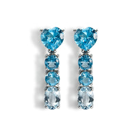 Pendientes-corazon-oro-blanco-topacio-azul-aguamarina - Ref J4978PO