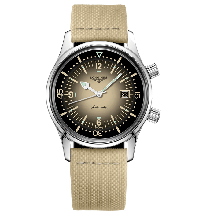 Longines Heritage Legend Diver 36mm Beige - L33744302