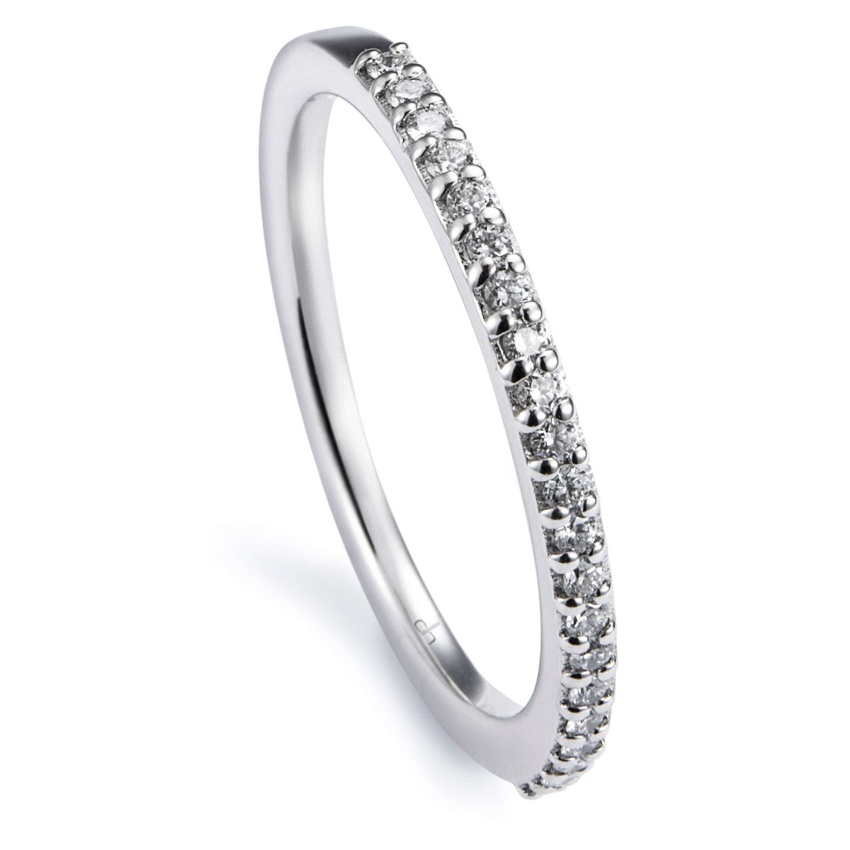 Media-alianza-oro-blanco-diamantes-garra Ref J5335SB_Chocrón Joyeros