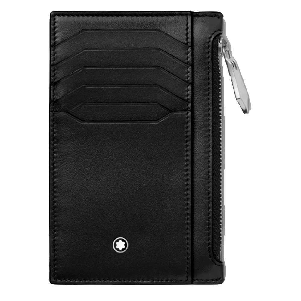Meisterstück Portatarjetas de bolsillo para 8 tarjetas con bolsillo con cremallera MOntblanc_129686_Chocron joyeros